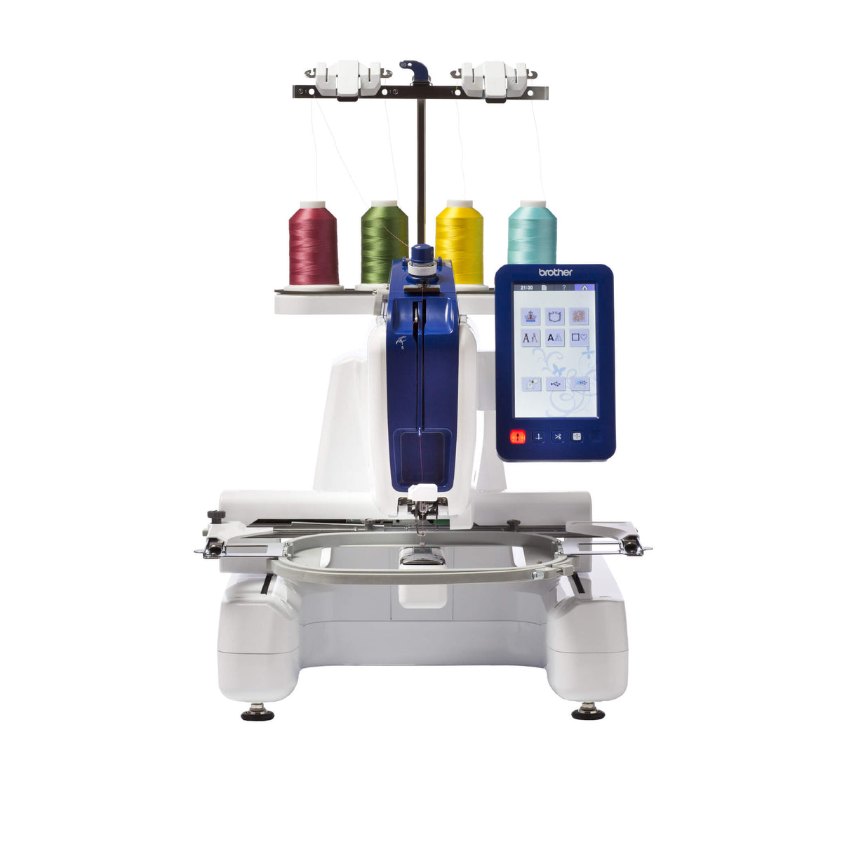 Brother VR single-needle professional embroidery machine supplied in this bundle