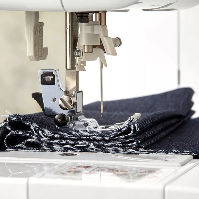 Brother FS60X computerised sewing machine - sewing heavyweight denim layers