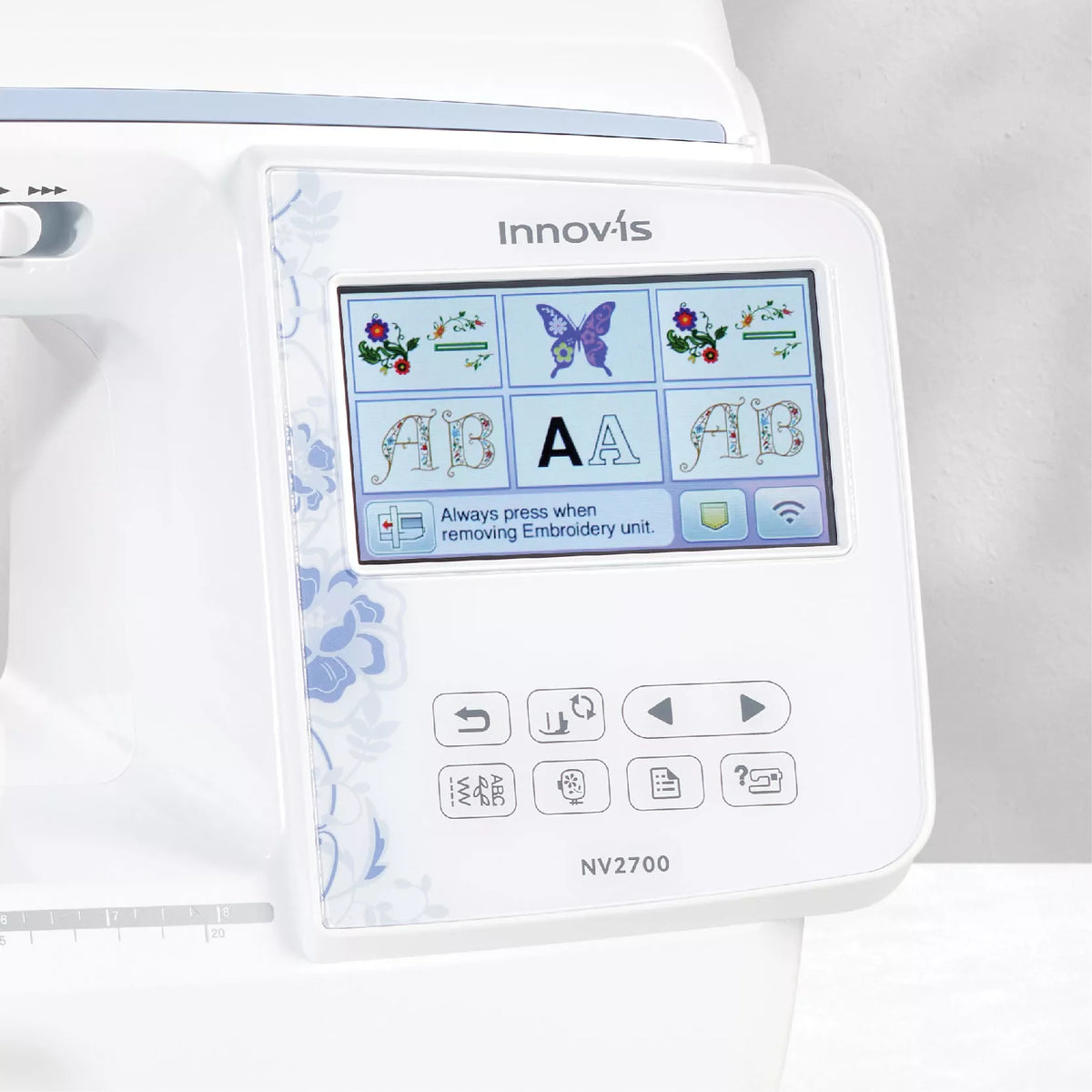 Brother NV2700 combination machine - 12cm colour touchscreen