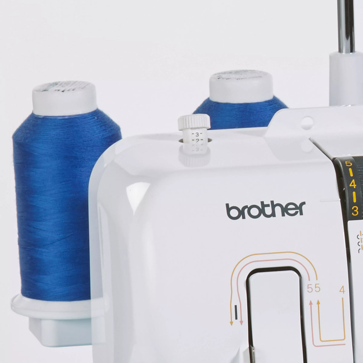 Brother 2504D overlocker - differential feed for even seams on stretch fabric