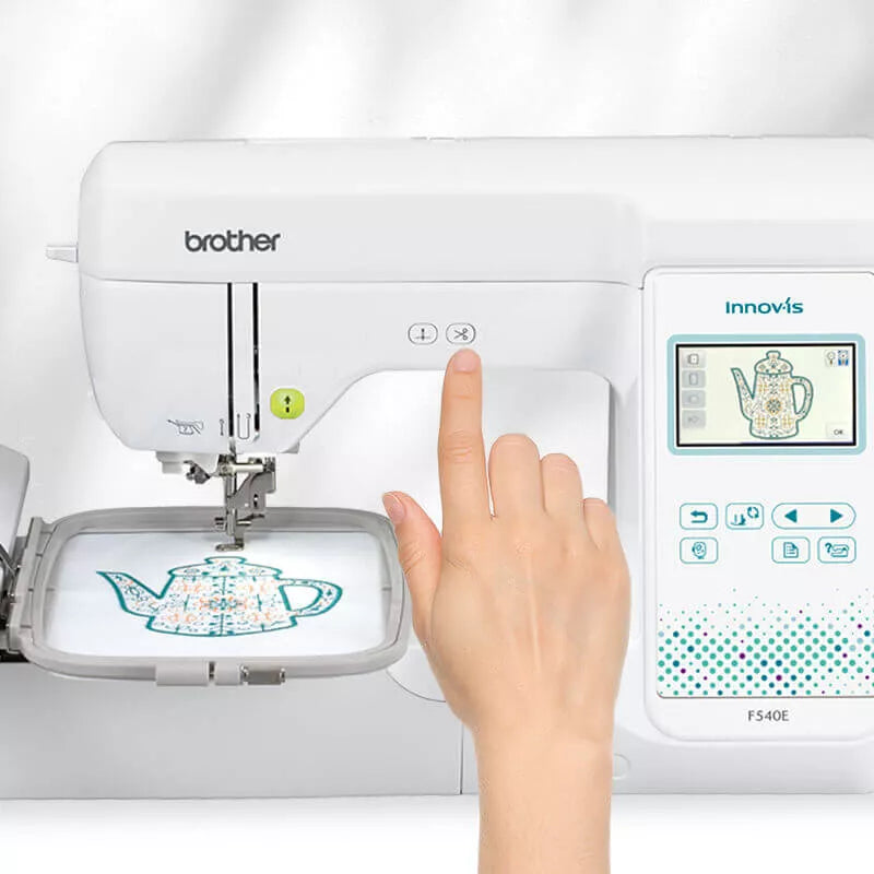 Brother F540E - automatic thread cutter