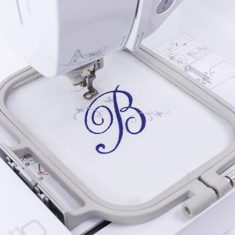 Brother M330E embroidery machine - 100mm x 100mm embroidery area