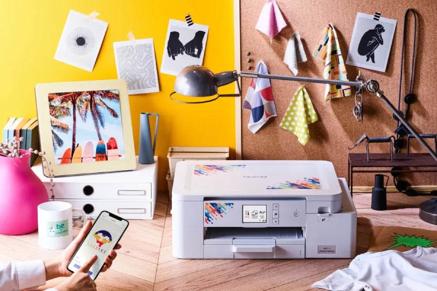 Brother SP-1 sublimation printer - compact desktop footprint