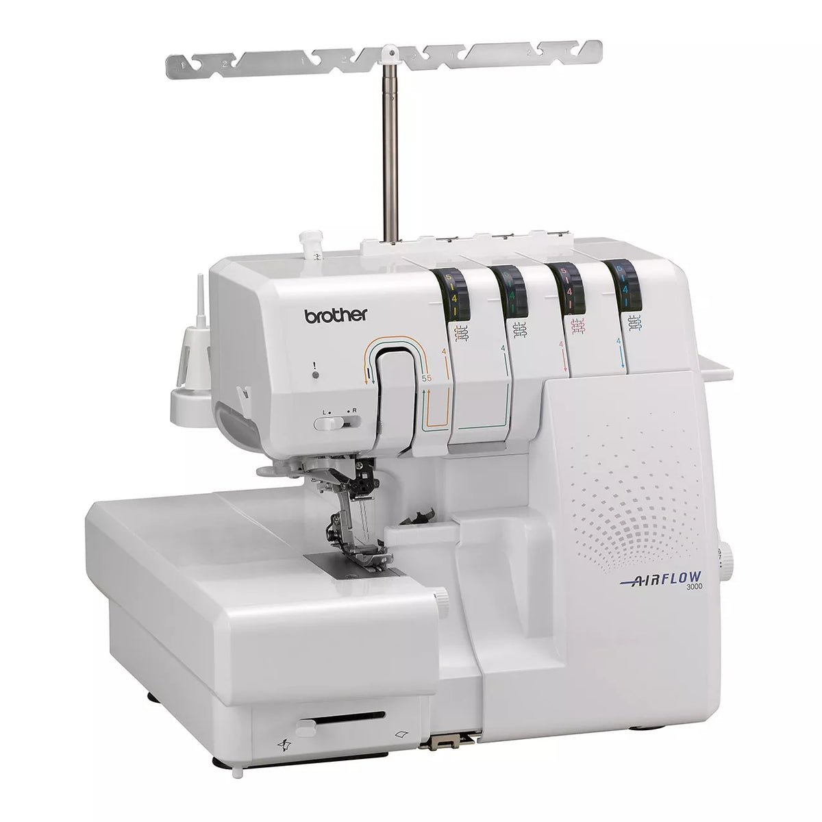 Brother Airflow 3000 jet-air overlocker, right side view