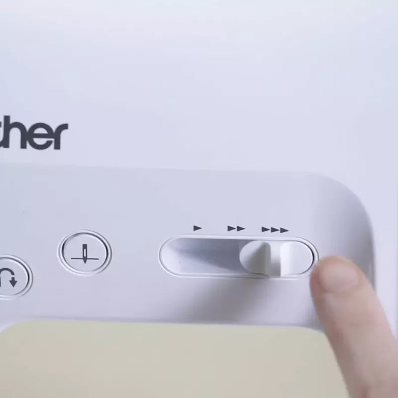 Brother FS60X computerised sewing machine - sewing speed controller lever
