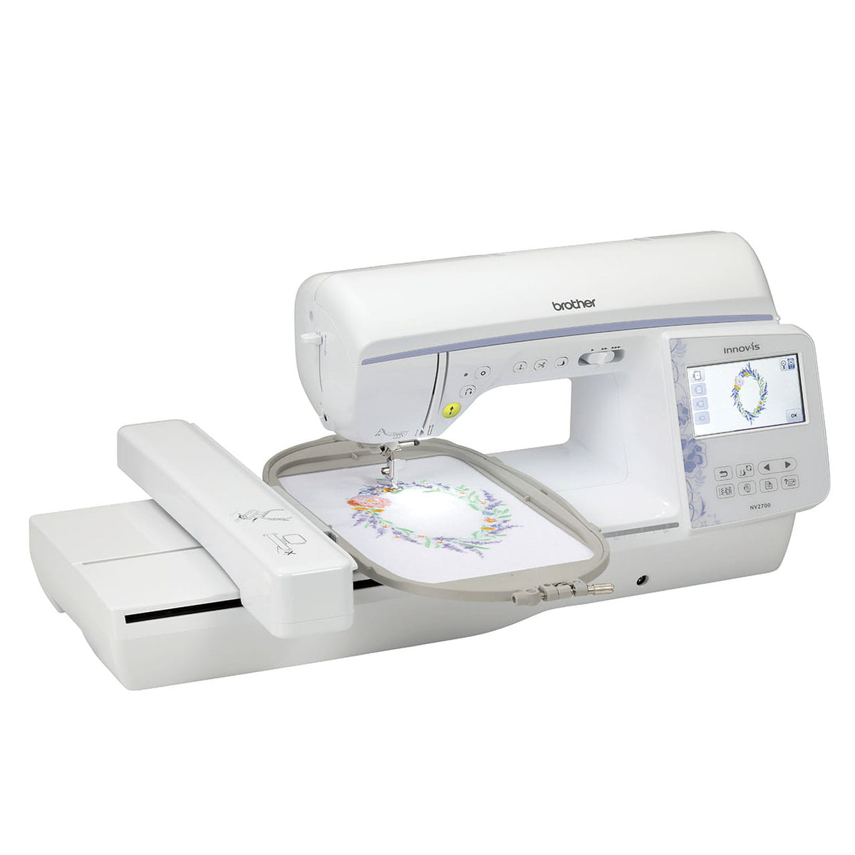 Brother NV2700 sewing and embroidery combination machine, alternate view